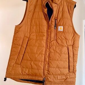 Carhartt Tan Quilted Vest